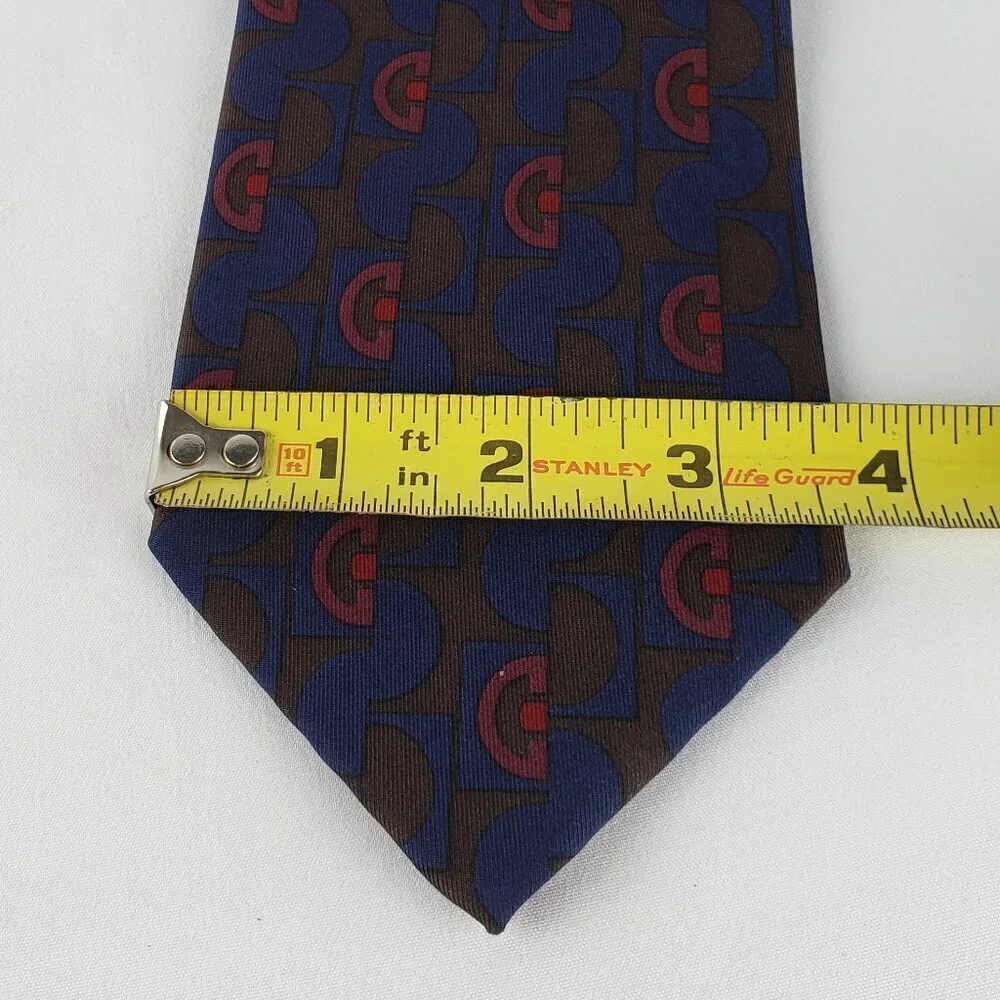Gucci Blue Silk Mens Tie 3.5